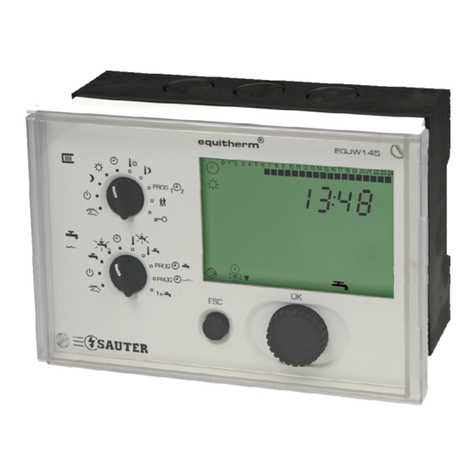 sauter EQJW145 User manual