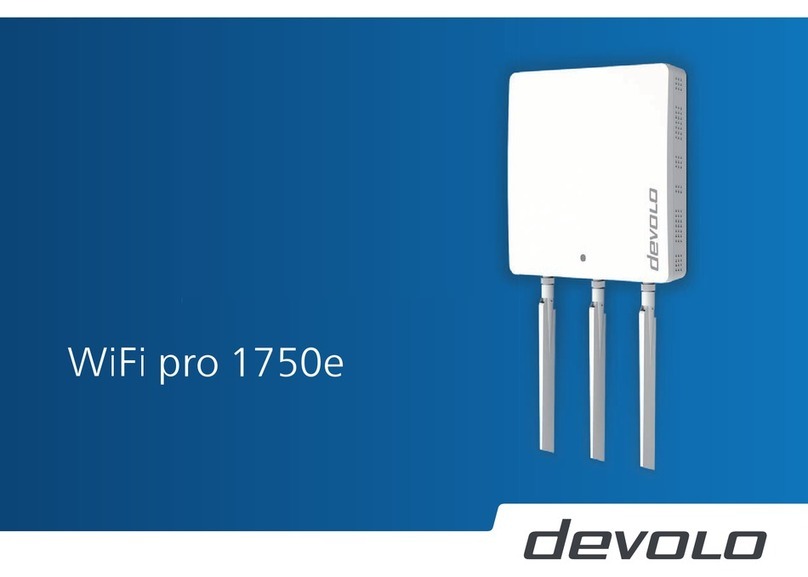 Devolo WiFi pro 1750e User manual