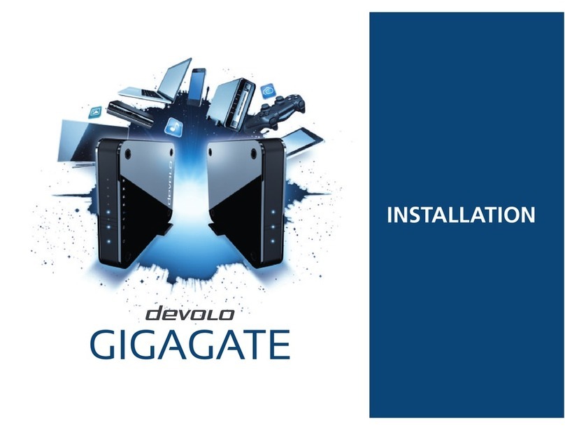 Devolo GIGAGATE User manual