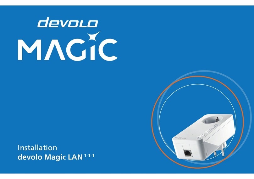 Devolo Magic LAN 1-1-1 installation manual