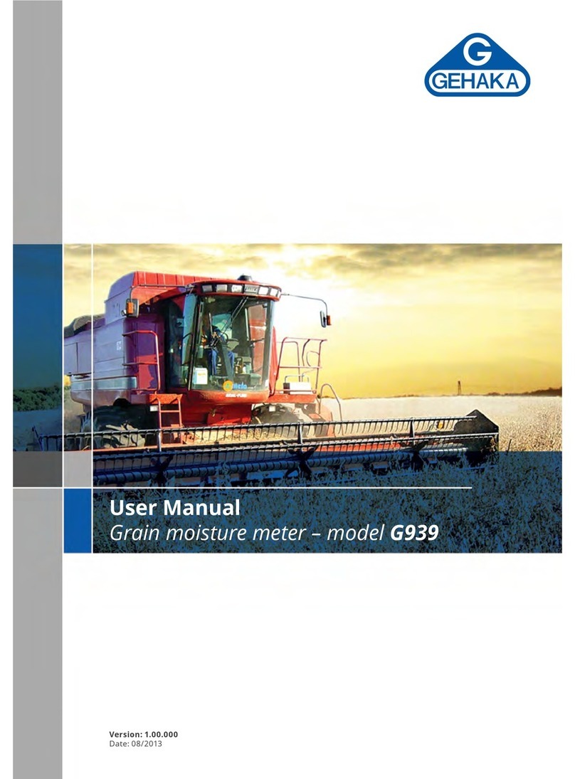 Gehaka G939 User manual