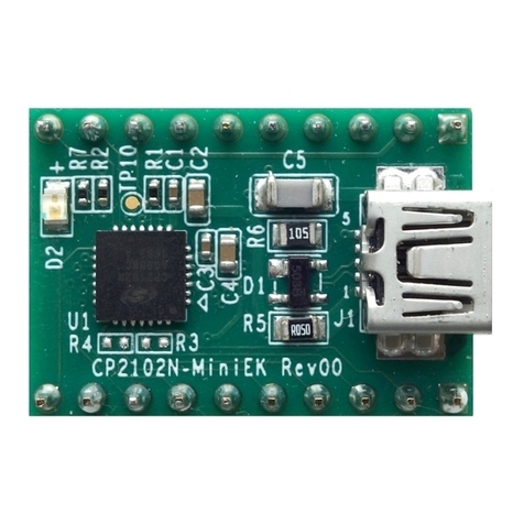 Silicon Laboratories CP2102N-MINIEK user guide