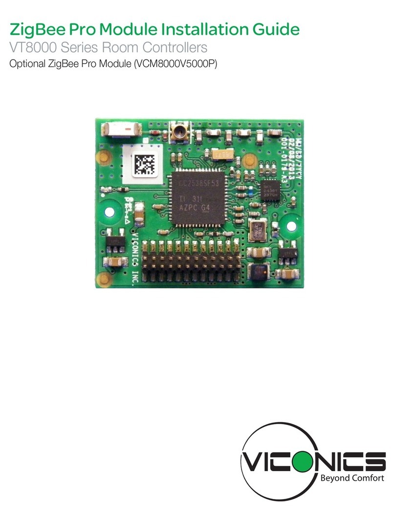 Viconics ZigBee Pro installation guide