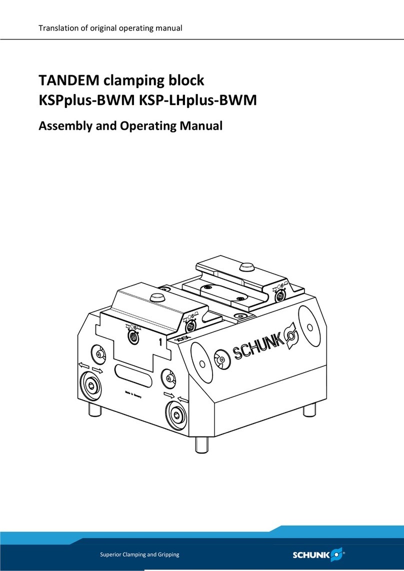 SCHUNK TANDEM KSPplus-BWM User instructions