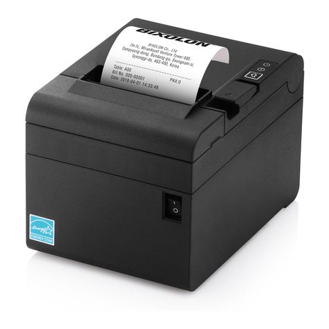 BIXOLON SRP-E300 Installation and operating manual