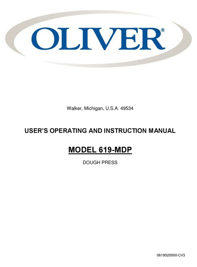 Oliver MODEL 619-MDP instruction manual
