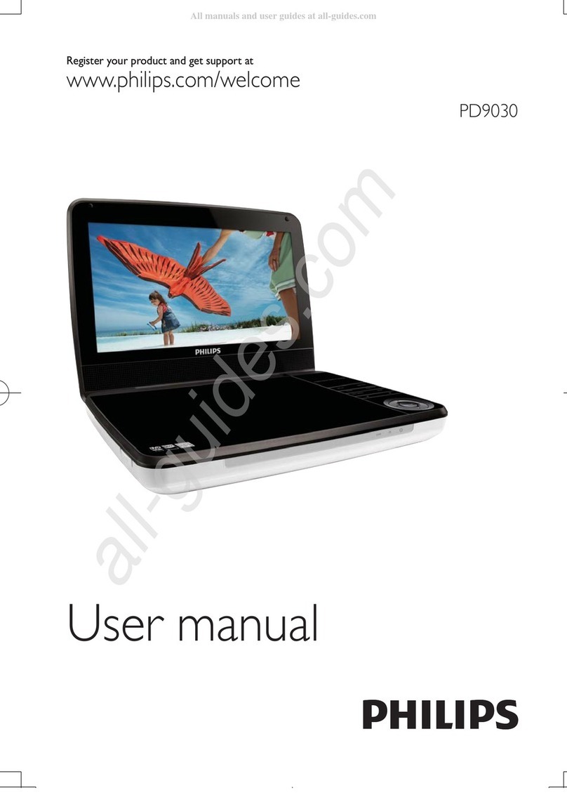 Philips PD9030 user manual
