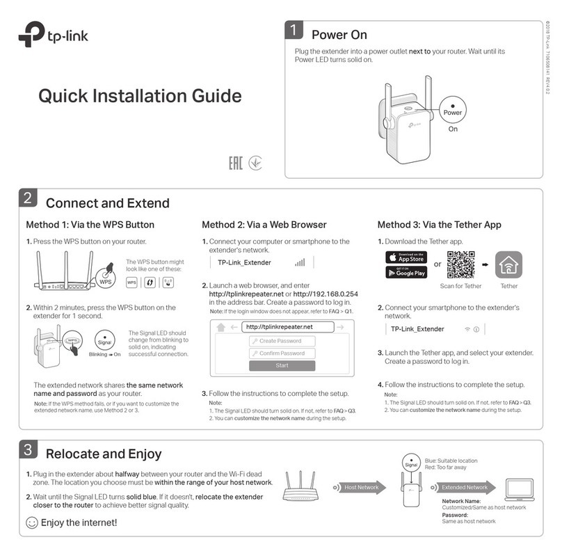 TP-Link TL-WA855RE User manual