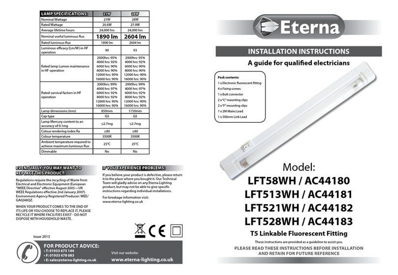 Eterna AC44180 User manual