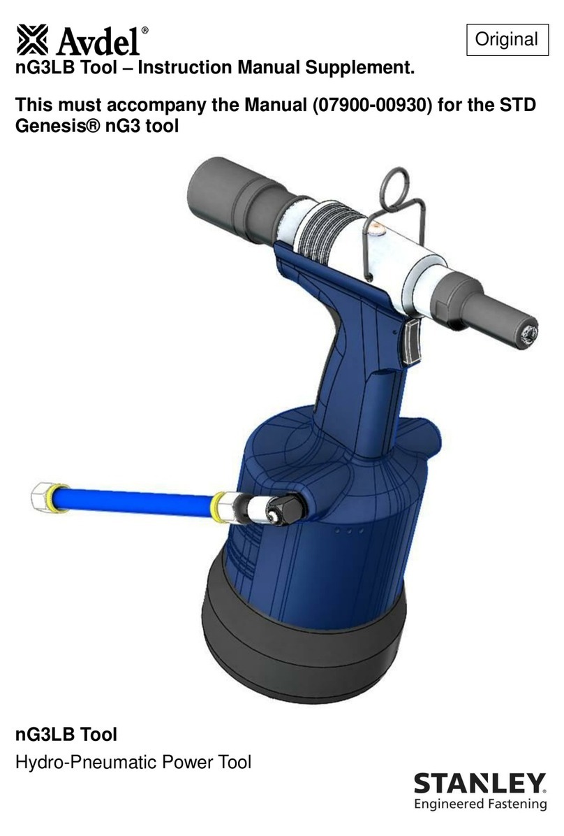 Stanley Avdel STD Genesis nG3LB Tool Configuration guide