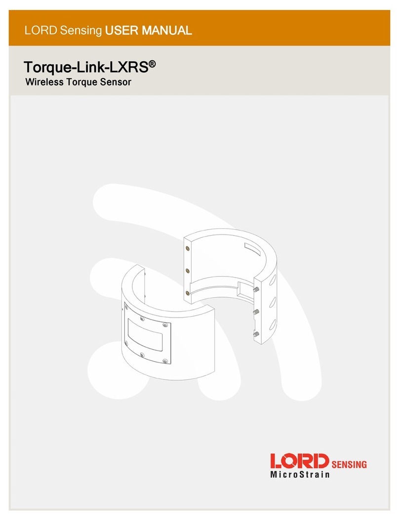 LORD Torque-Link-LXRS User manual