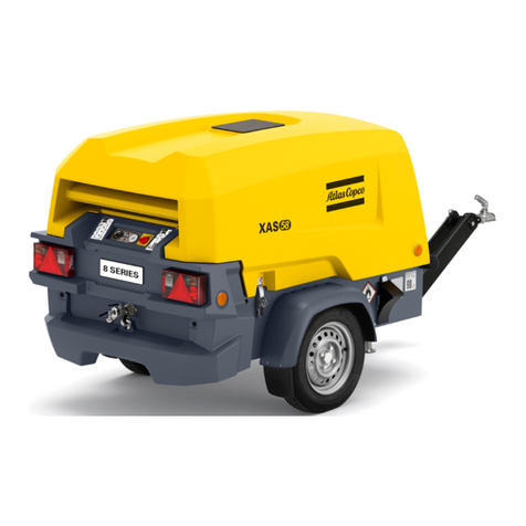 Atlas Copco XAHS 38 Kd User manual