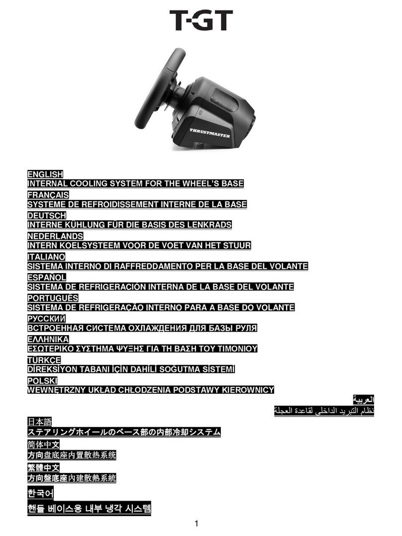 Thrustmaster T-GT User manual