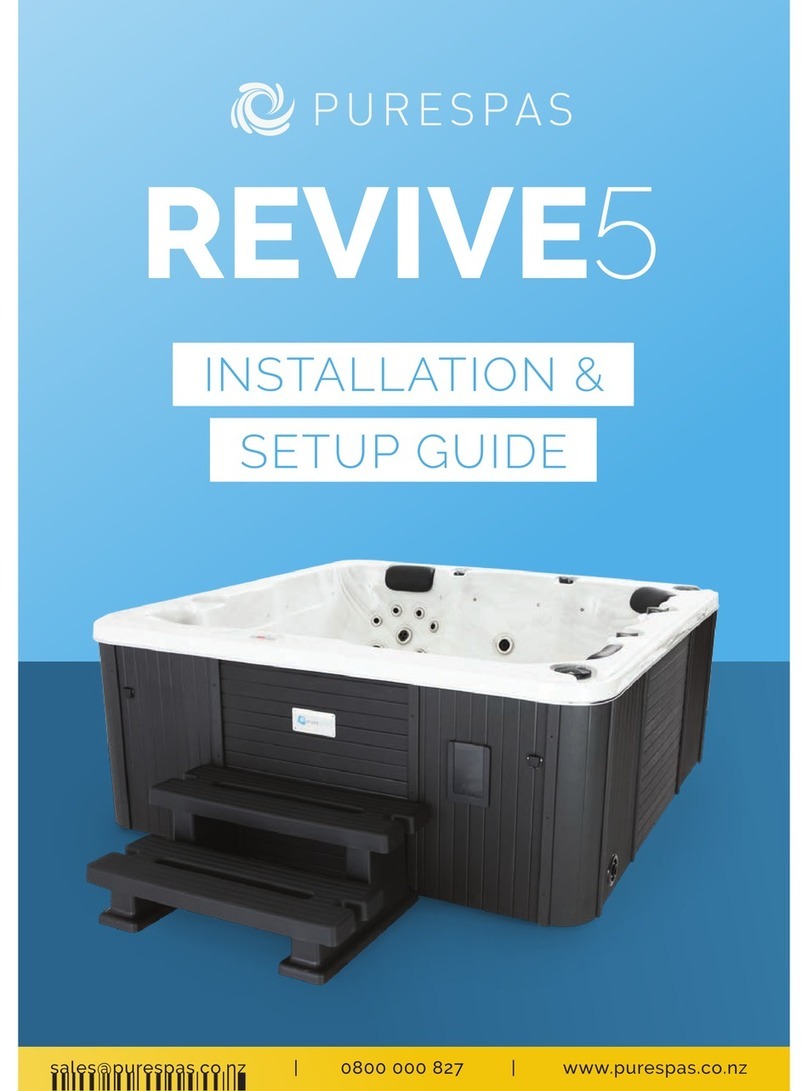 PureSpa REVIVE5 Installation & setup guide