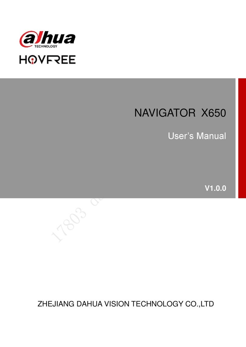 Dahua NAVIGATOR X650 user manual