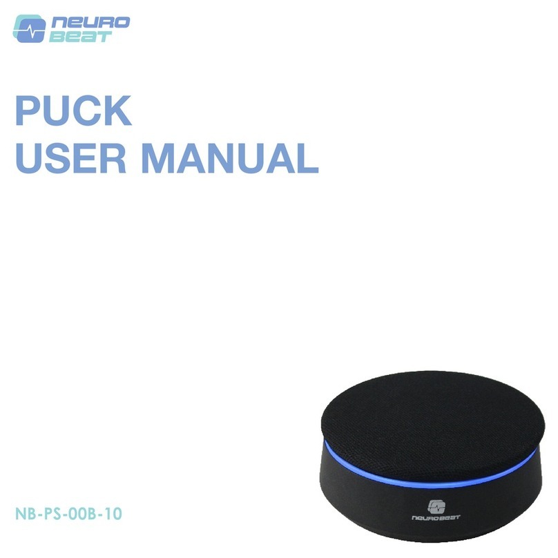 Neuro Beat Puck user manual