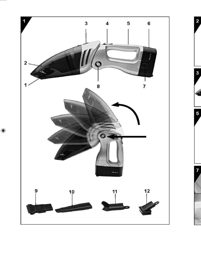 BOB-HOME Akku Vac 2747 operating instructions