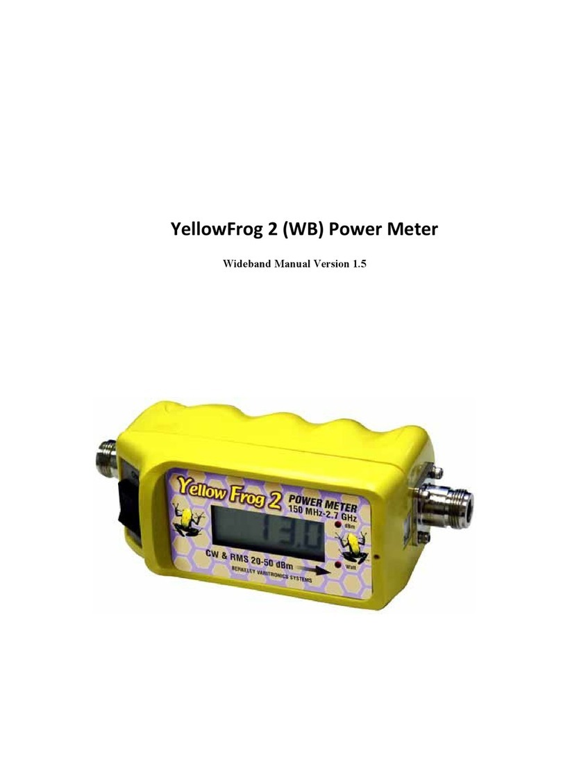 Berkeley Varitronics Systems YellowFrog 2 User manual