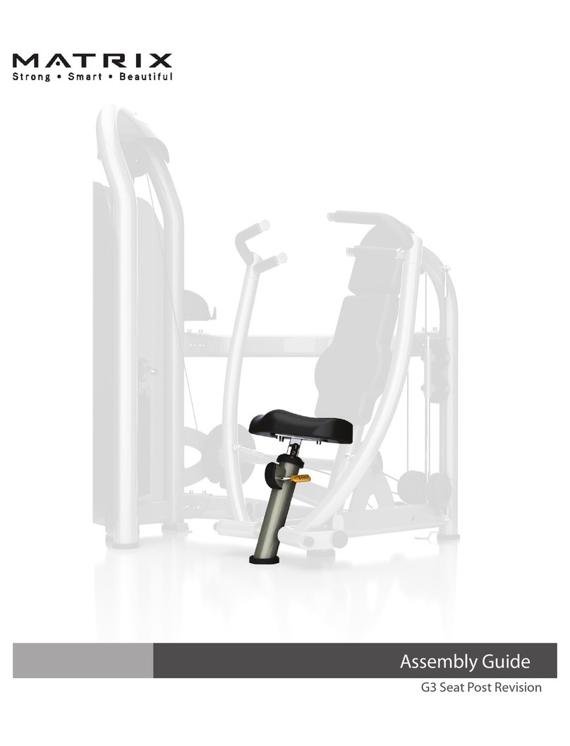 Matrix G3 Seat Post Revision User manual