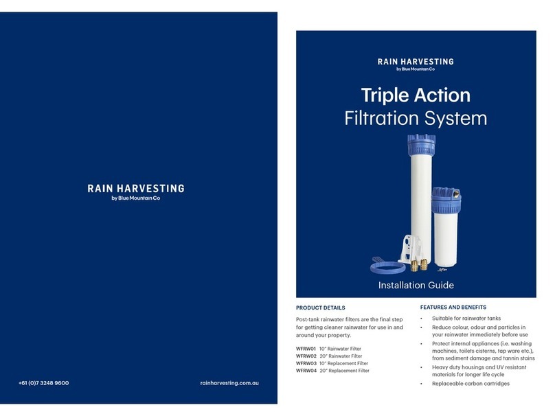 Rain Harvesting WFRW02 installation guide