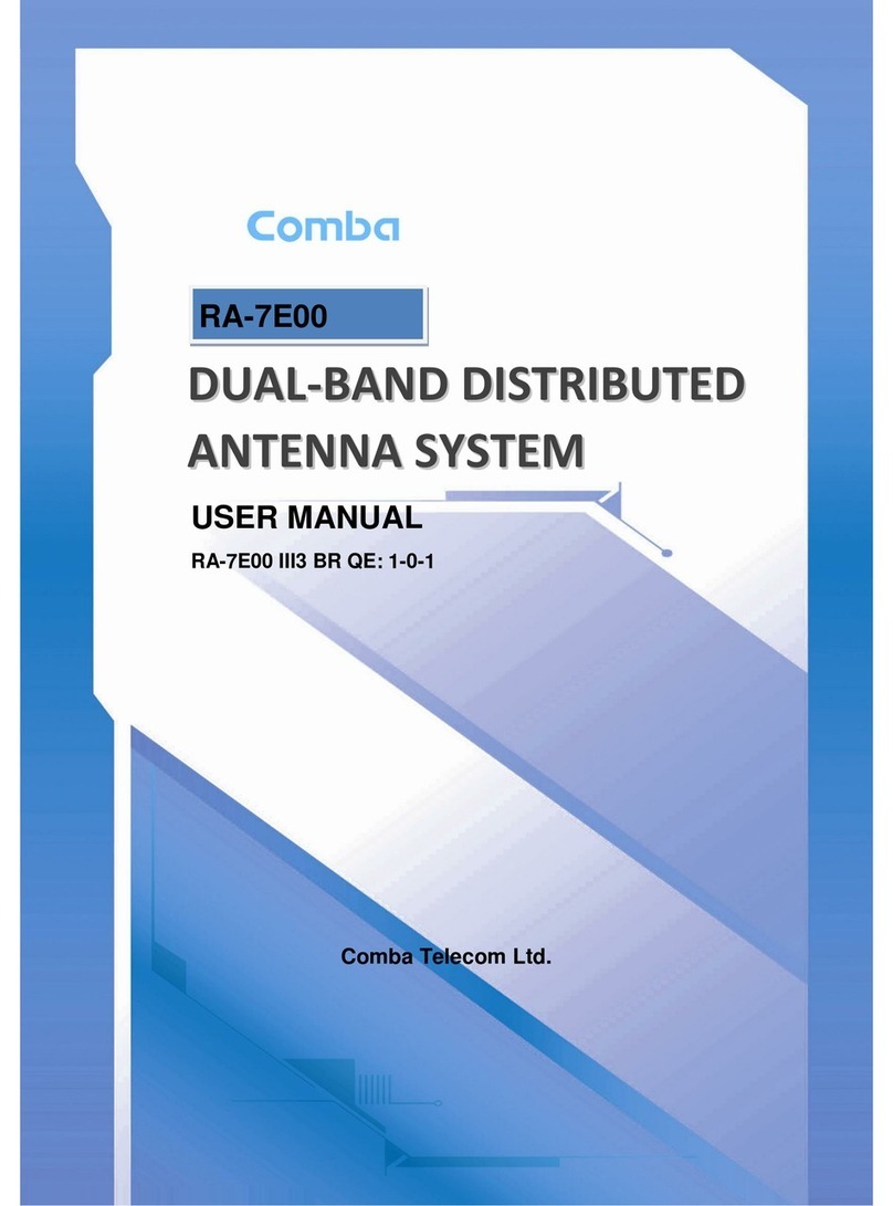 Comba Telecom RA-7E00 user manual