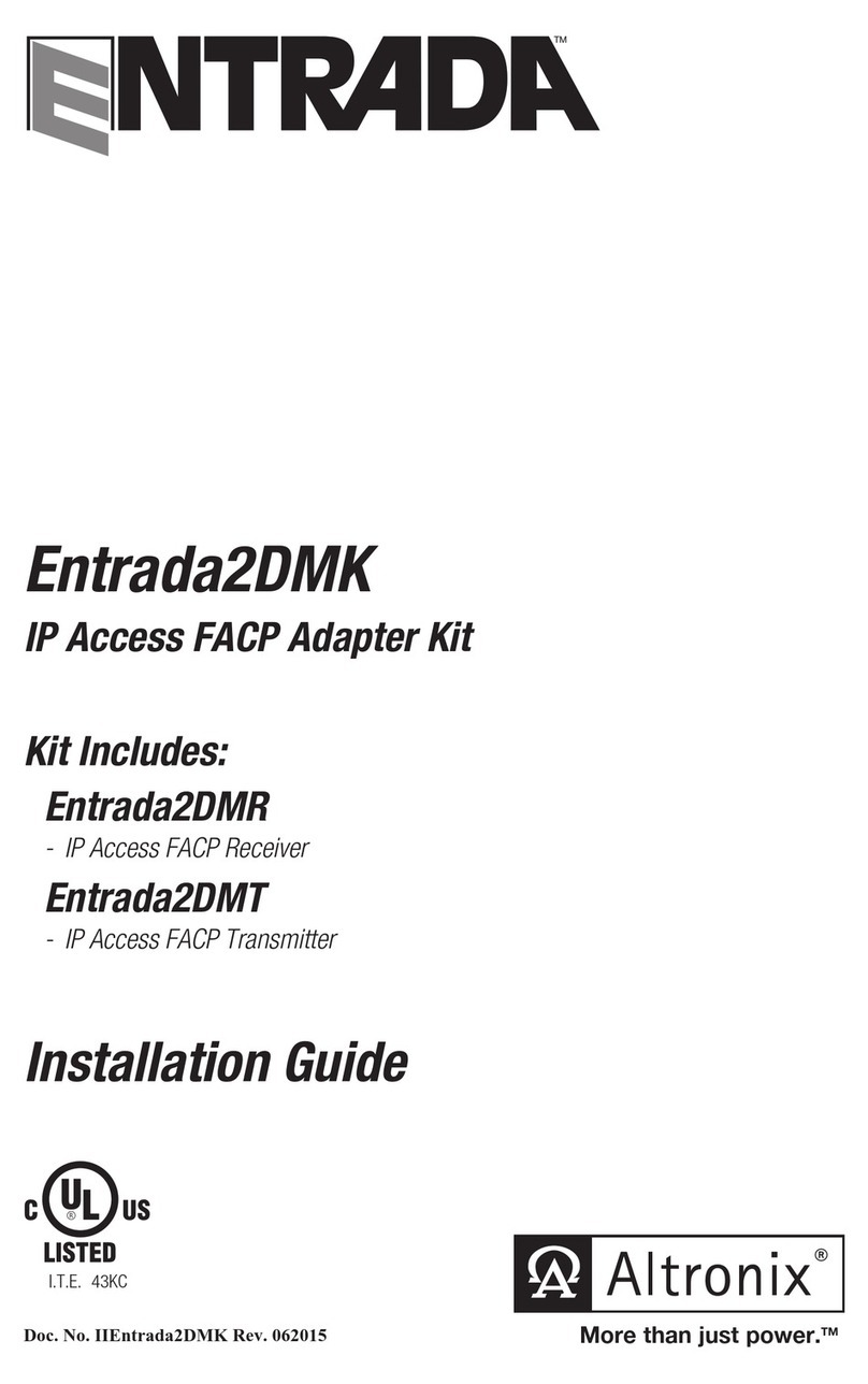 Altronix Entrada2DMK installation guide