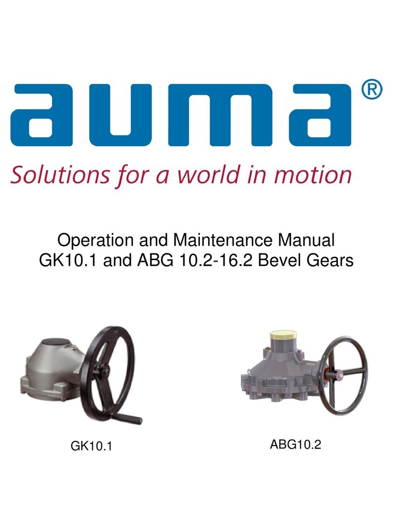 AUMA ABG 10.2 User manual