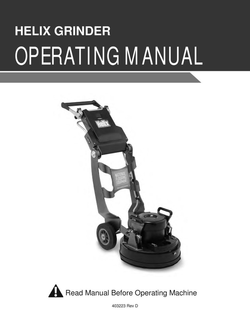National Flooring Equipment HELIX operating manual