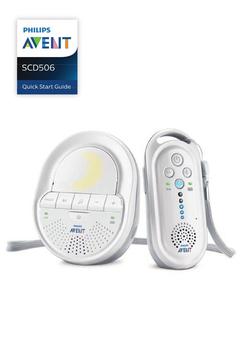 Philips Avent SCD506 User manual