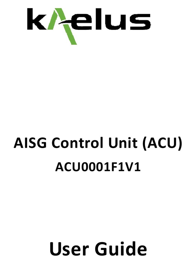 Kaelus ACU0001F1V1 user guide