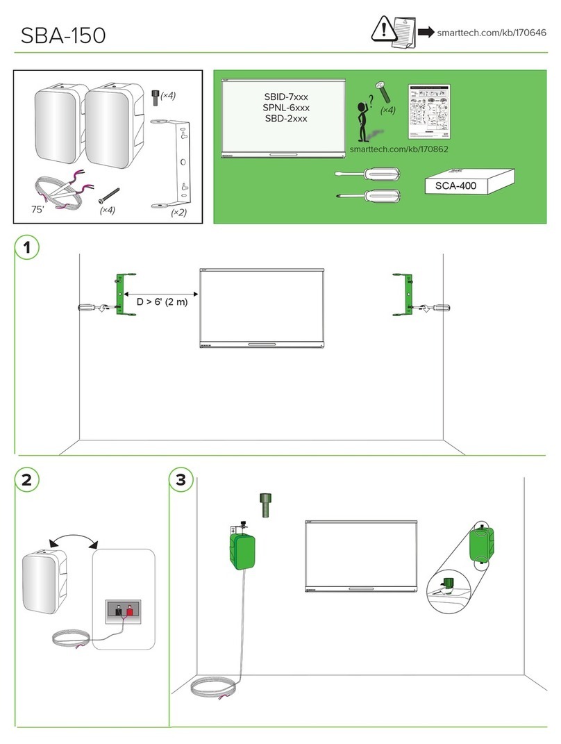 SMART SBA-150 installation guide