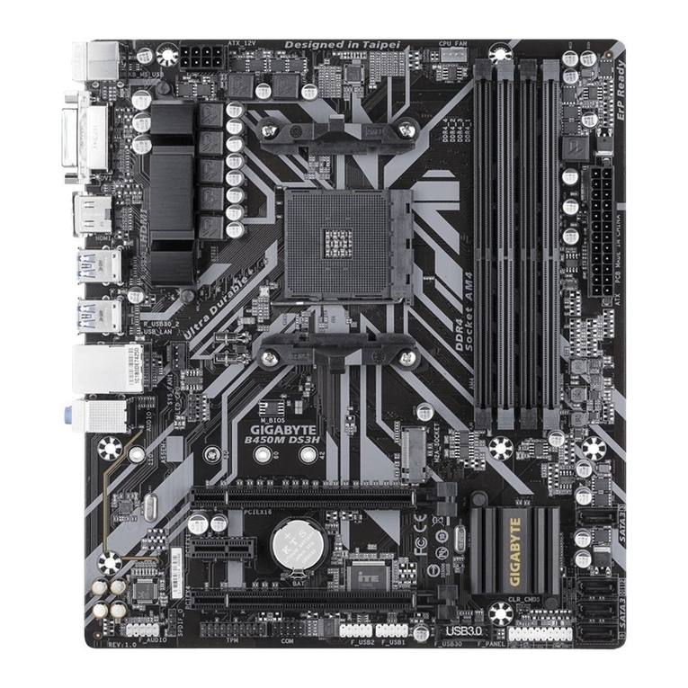 Gigabyte B450M DS3H User manual