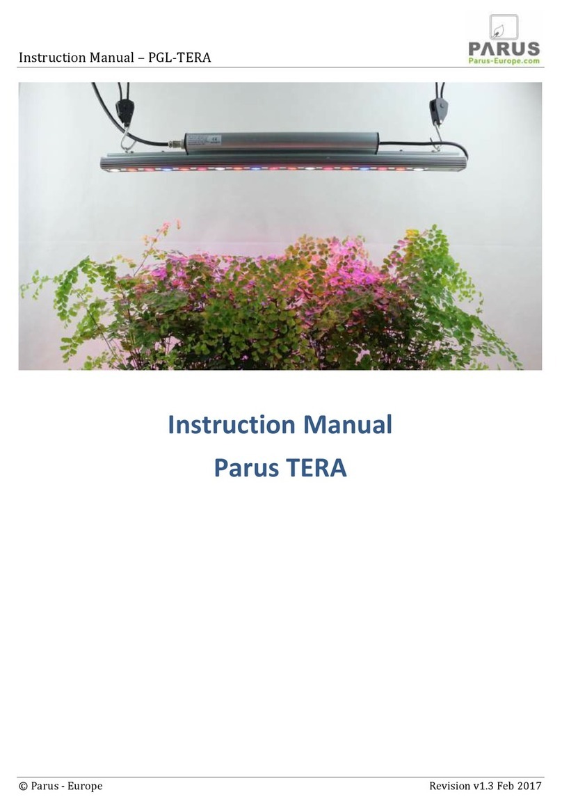 PARUS TERA User manual