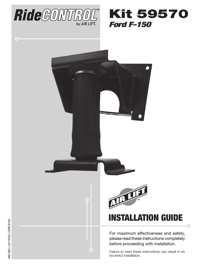 Air Lift RideControl 59570 User manual