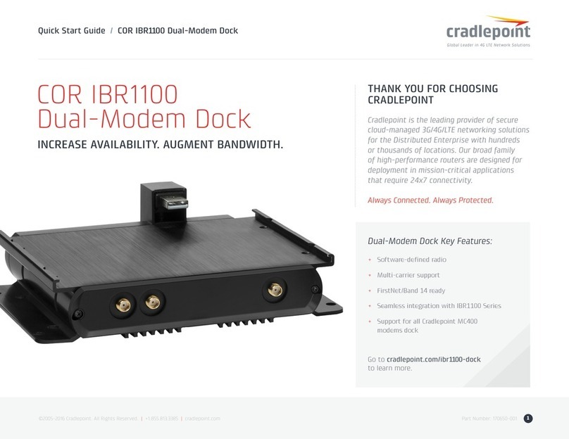 Cladlepoint COR IBR1100 quick start guide