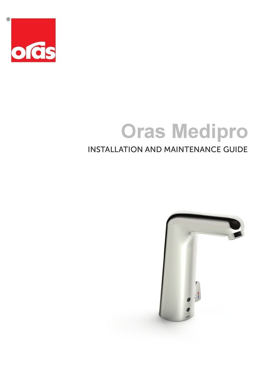 Oras Medipro 5520F Product manual