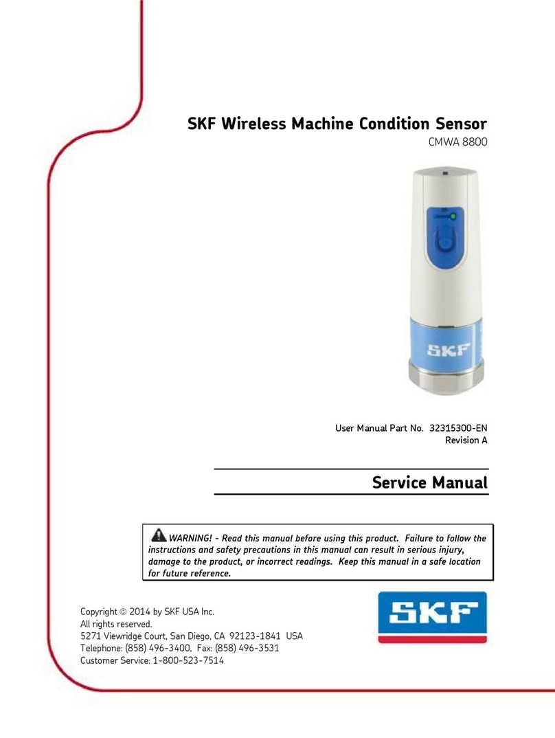 SKF CMWA 8800 Service manual
