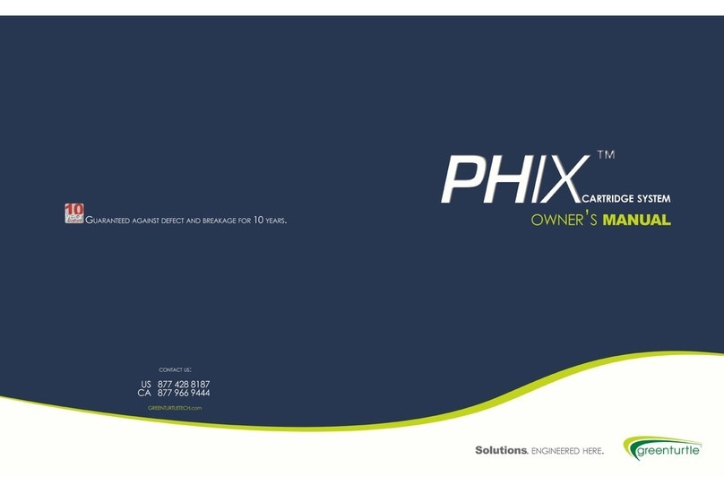 Green Turtle PHIX owner's manual