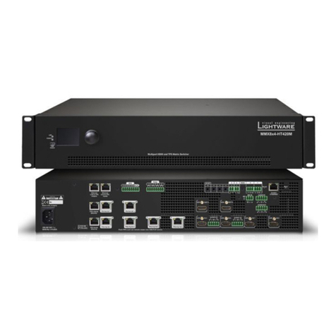 Lightware MMX8x4-HT Series User manual