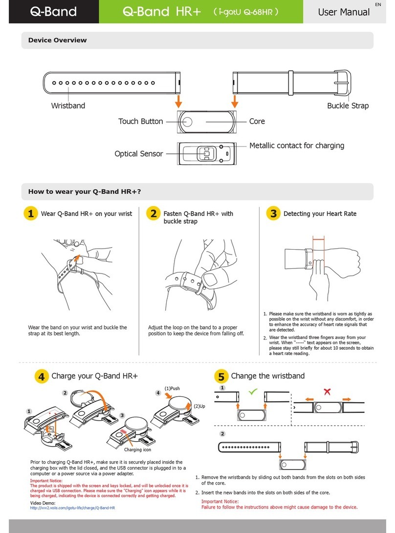 Mobile Action Q-Band HR+ user manual