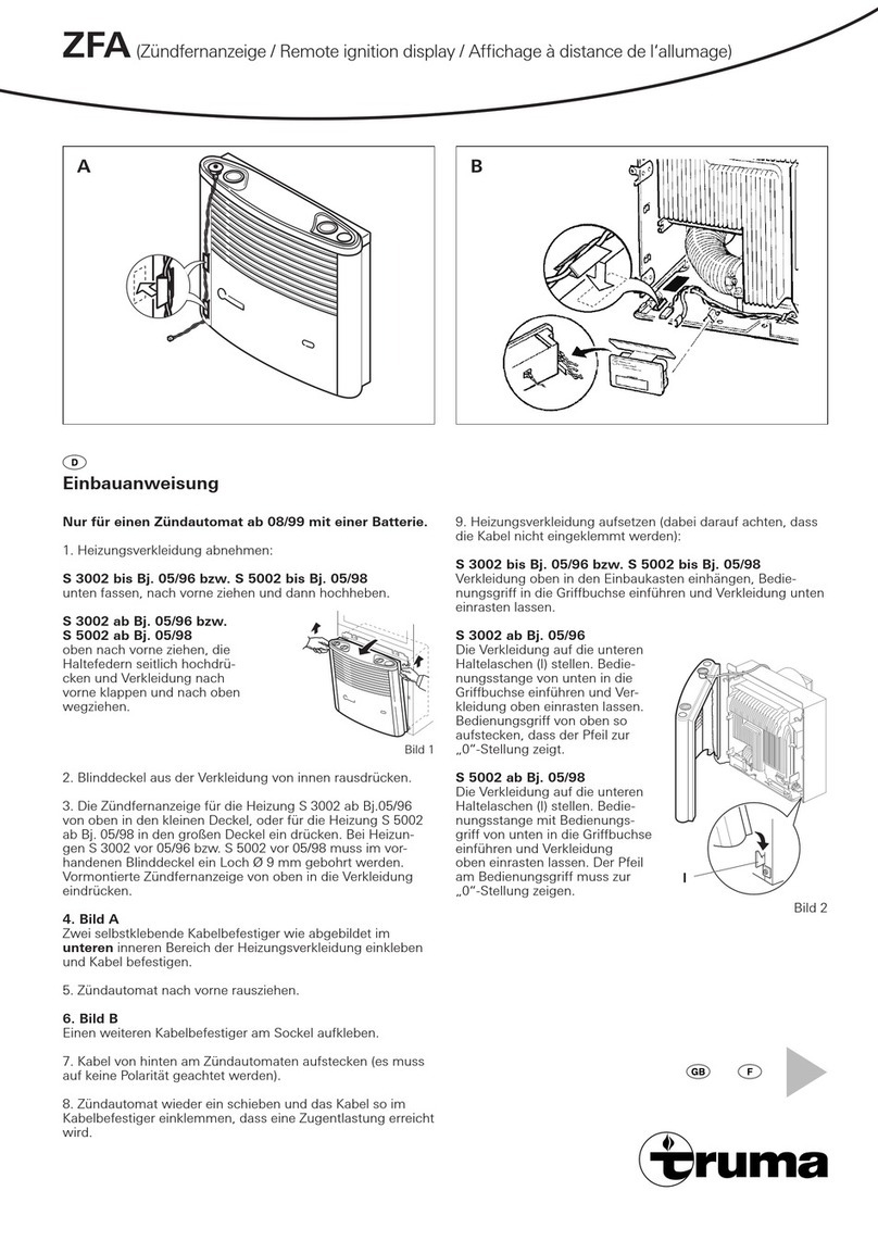 Truma ZFA installation instructions Truma ZFA installation instructions
