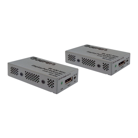Gefen EXT-DP-4K600-1SC user manual