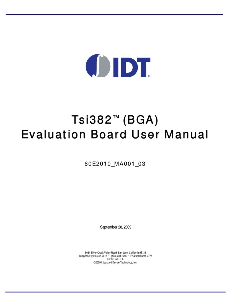 IDT Tsi382 LQFP User manual