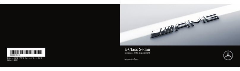 Mercedes-Benz Mercedes-AMG E-Class Series owner's manual