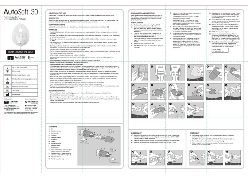 Tandem AutoSoft 30 User manual