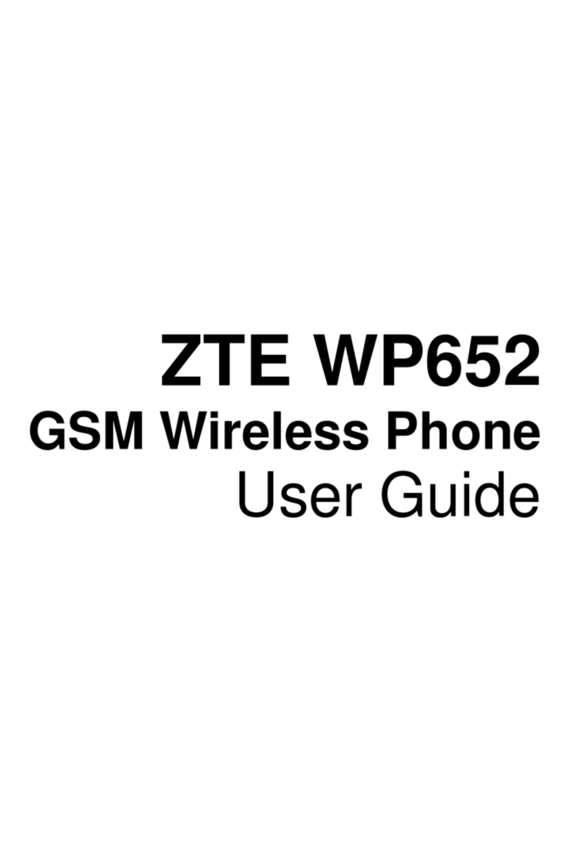 Zte WP652 user guide