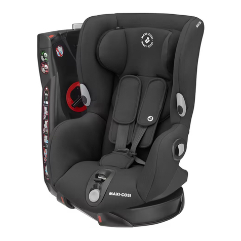 MaxiCosi AXISS Instructions for use & warranty