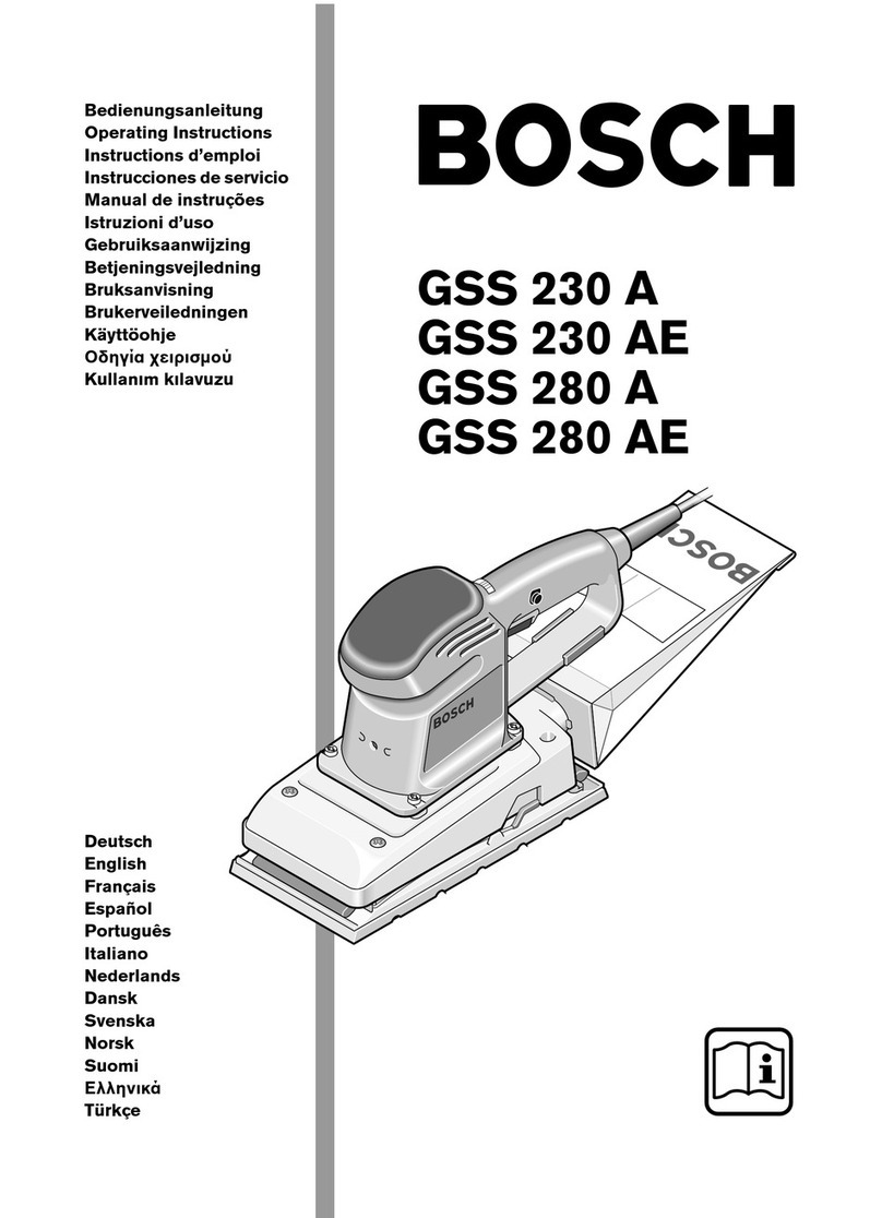 Bosch GSS 230 A PROFESSIONAL User manual