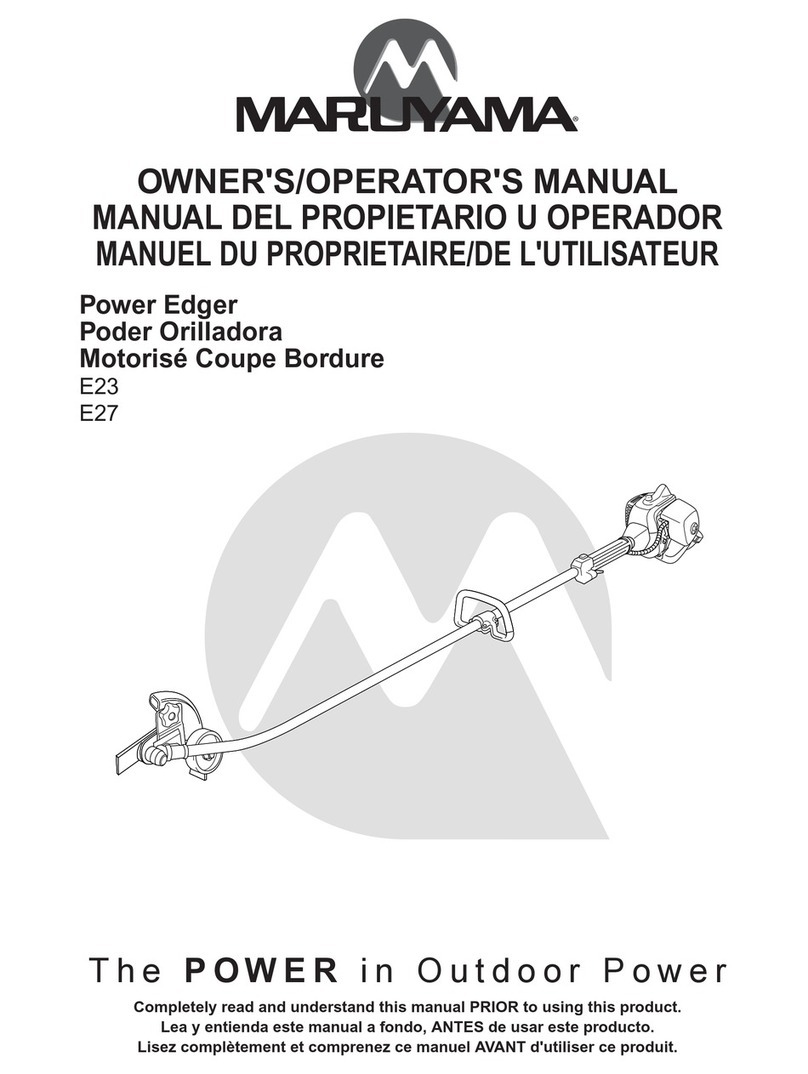Maruyama E27 Owner's manual