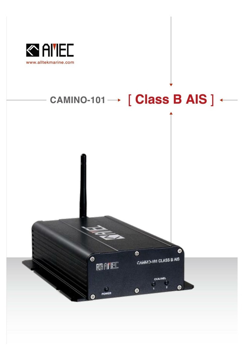 AMEC Camino-101 Class B AIS User manual